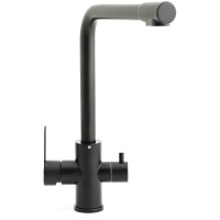 Смеситель для кухни Orange Steel M99-008b Черный