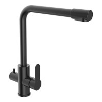 Смеситель для кухни Orange Steel M99-008b Черный