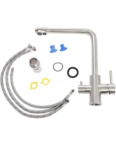 Смеситель для кухни Orange Steel M99-008ni Никель