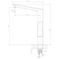 Смеситель для кухни Rossinka Z Z35-26U