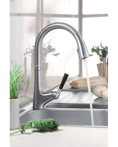 Смеситель для кухни Jacob Delafon Malleco E77748-VS Матовая сталь