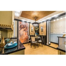 Смеситель для кухни золото Omoikiri Kagoshima-G