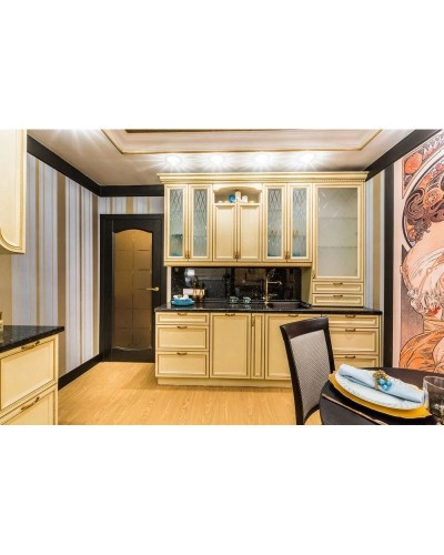 Смеситель для кухни золото Omoikiri Kagoshima-G