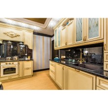 Смеситель для кухни золото Omoikiri Kagoshima-G