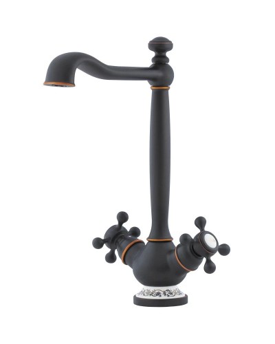 Смеситель для кухни античная бронза Omoikiri Kagoshima-O