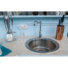 Смеситель для кухни хром Omoikiri Kashiwa-C