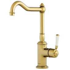 Смеситель для кухни золото Omoikiri Kashiwa-G