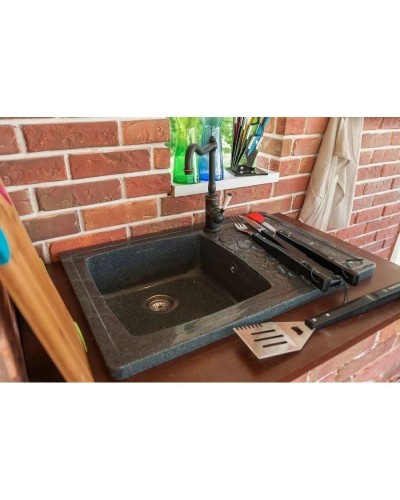 Смеситель для кухни античная бронза Omoikiri Kashiwa-O