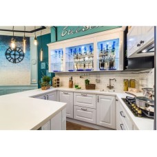 Смеситель для кухни с подключением к фильтру античное серебро Omoikiri Tottori-SI