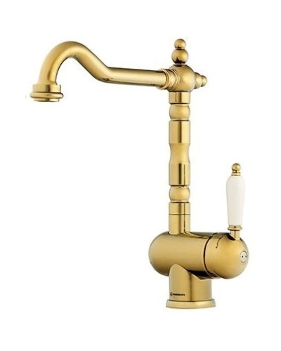 Смеситель для кухни золото Omoikiri Kyoto-G OKY-G-35