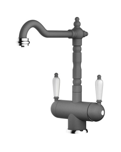 Смеситель для кухни с подключением к фильтру платина Omoikiri Amagasaki-PL