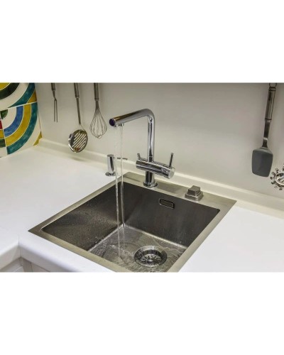 Смеситель для кухни с подключением к фильтру хром Omoikiri Nagano-C