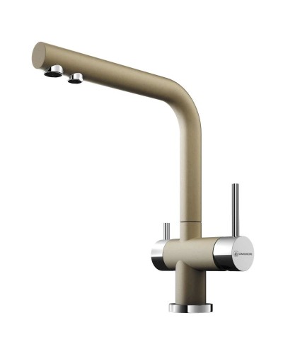 Смеситель для кухни с подключением к фильтру шампань Omoikiri Nagano-CH