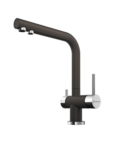 Смеситель для кухни с подключением к фильтру темный шоколад Omoikiri Nagano-DC