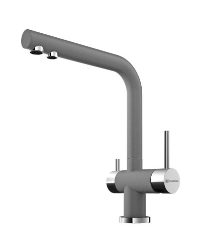 Смеситель для кухни с подключением к фильтру платина Omoikiri Nagano-PL