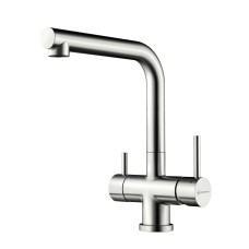 Смеситель для кухни с подключением к фильтру нержавеющая сталь Omoikiri Takamatsu