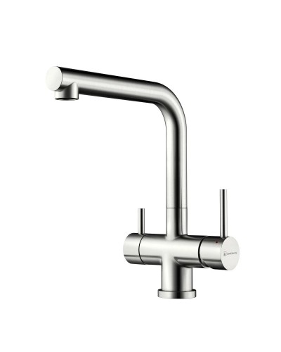 Смеситель для кухни с подключением к фильтру нержавеющая сталь Omoikiri Takamatsu