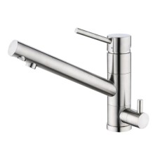Смеситель для кухни с подключением к фильтру нержавеющая сталь Omoikiri Tonami-BN