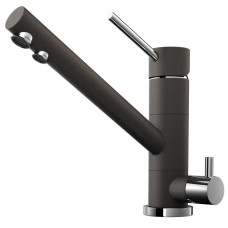 Смеситель для кухни с подключением к фильтру темный шоколад Omoikiri Tonami-DC