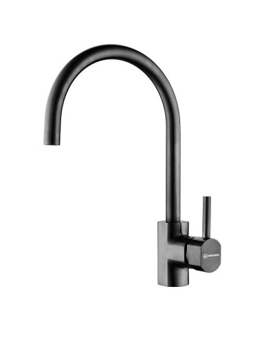 Смеситель для кухни вороненая сталь Omoikiri Wakayama-GM 4994290