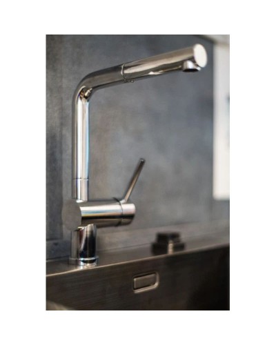 Смеситель для кухни хром Omoikiri Akashi-S