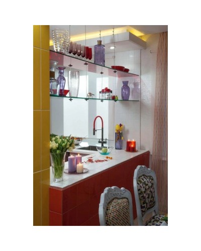 Смеситель для кухни с подключением к фильтру вороненая сталь Omoikiri Kanto-PVD-GM