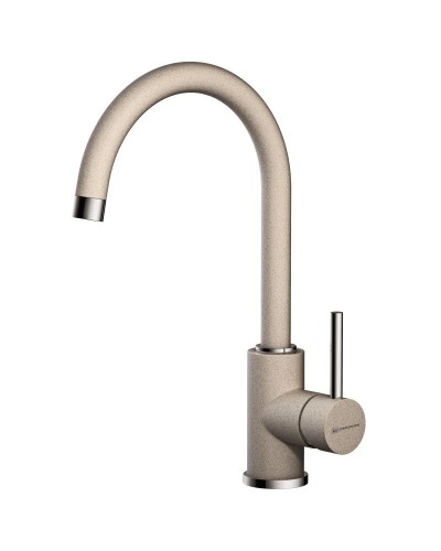 Смеситель для кухни бежевый Omoikiri Shinagawa-SA