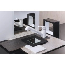 Смеситель для кухни белый Omoikiri Tateyama-S-WH