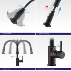 Смеситель для кухни Timo Saona 2316/03FL Черный
