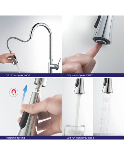 Смеситель для кухни Timo Saona 2336/00FL Хром