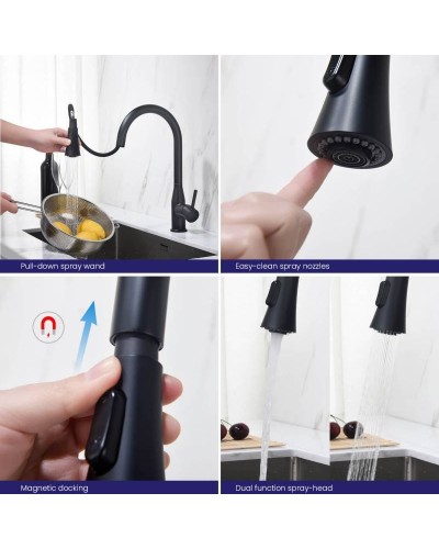 Смеситель для кухни Timo Saona 2336/03FL Черный