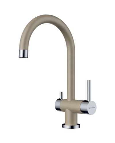 Смеситель для кухни с подключением к фильтру шампань Omoikiri Yamada-CH