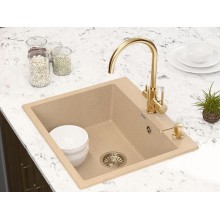 Смеситель для кухни Paulmark Essen Es213211-G Золото