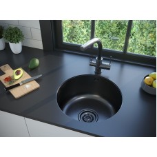 Смеситель для кухни Paulmark Essen Es213011-GM Вороненая сталь