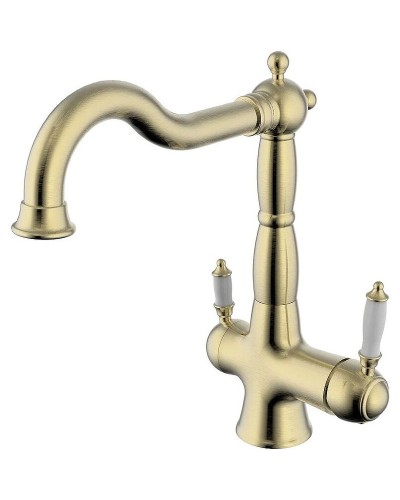 Смеситель для кухни Lemark Villa LM4858B Бронза