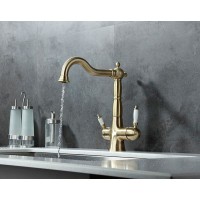 Смеситель для кухни Lemark Villa LM4858B Бронза