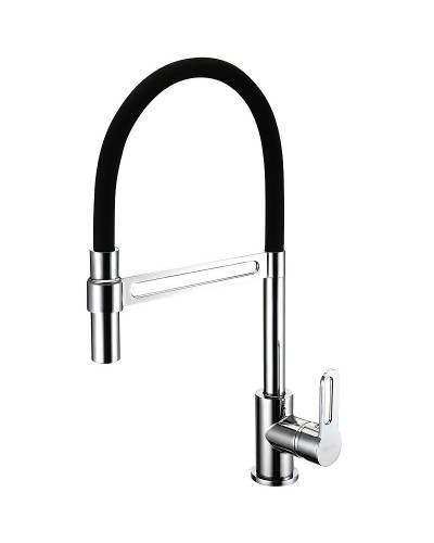 Смеситель для кухни Lemark Soul LM6006C Хром Черный