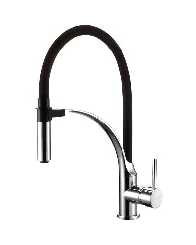 Смеситель для кухни Lemark Soul LM6007C Хром Черный