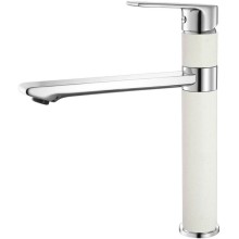 Смеситель для кухни хром/белый IDDIS Edifice ED5WBSGI05