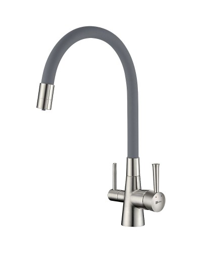 Смеситель для кухни Lemark Comfort LM3075BN Никель