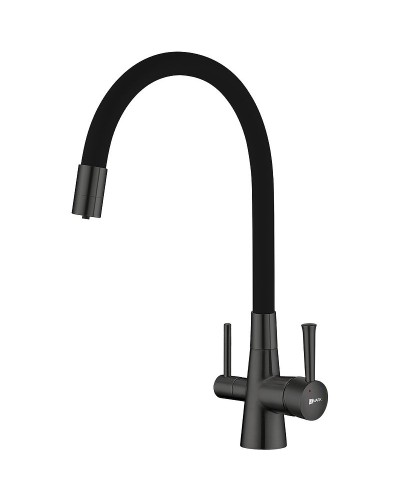 Смеситель для кухни Lemark Comfort LM3075GM Графит