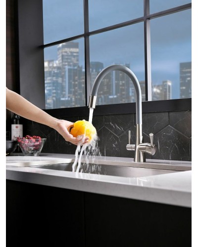 Смеситель для кухни Lemark Comfort LM3075GM Графит