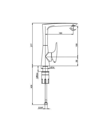 Смеситель для кухни Paini Verona VRCR572KM Хром