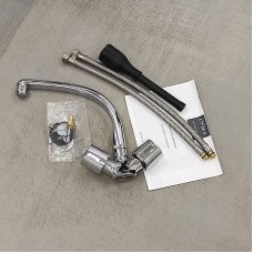 Смеситель для кухни Paini Tevere 10CR571FFQLMKM Хром