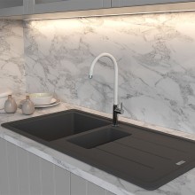 Смеситель для кухни Paini Cox 78CR572 Хром Белый