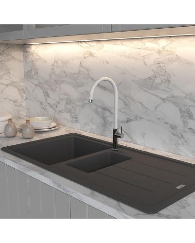 Смеситель для кухни Paini Cox 78CR572 Хром Белый