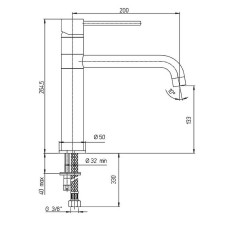 Смеситель для кухни Paini Cox 78CR579KM Хром