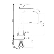Смеситель для кухни Paini Lady 89OP579 Золото PVD