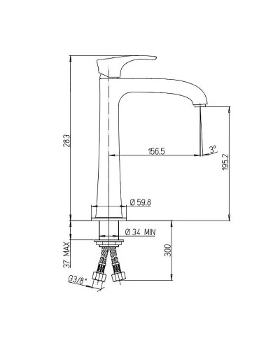 Смеситель для кухни Paini Lady 89OP579 Золото PVD