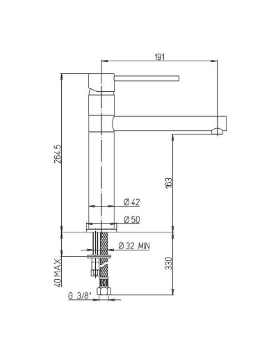 Смеситель для кухни Paini Cox 78CR583KM Хром